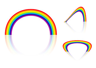 Image showing rainbow angle