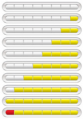 Image showing download bar yellow