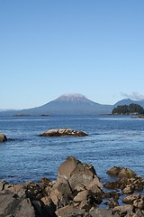 Image showing Mt. Edgecumbe Volcano at Sitka Alaska