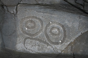 Image showing Petroglyph Face