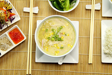Image showing Chicken And Corn Soup