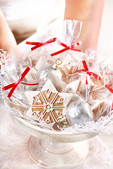 Image showing Gingerbread gifts for guests