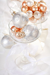 Image showing Christmas balls