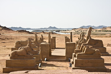 Image showing El Seboua Temple