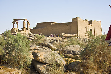 Image showing Kalabsha temple and kiosk of Kartassi