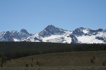 Image showing Sawtooth Mountains