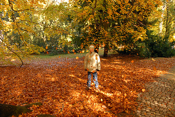 Image showing teenboy in park