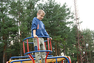 Image showing Boy on the playground