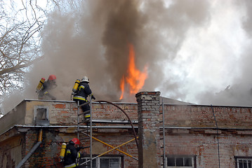 Image showing fireman