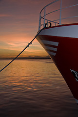 Image showing Boats in port