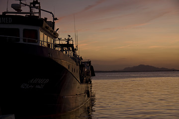 Image showing Boats in port