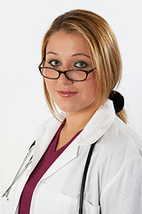 Image showing Pretty Lady Doctor