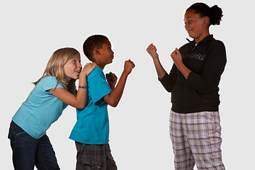 Image showing Bullying Kids
