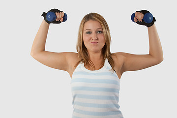 Image showing Lifting Weights