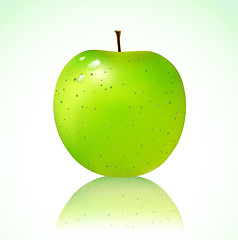 Image showing green apple