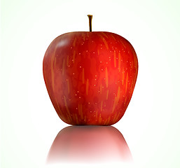 Image showing red apple