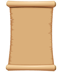 Image showing Paper scroll