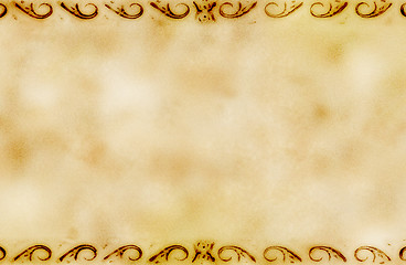 Image showing grunge background with ornaments