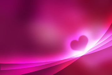 Image showing heart - valentine abstract background