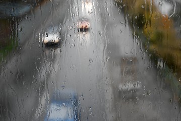 Image showing Rainy road