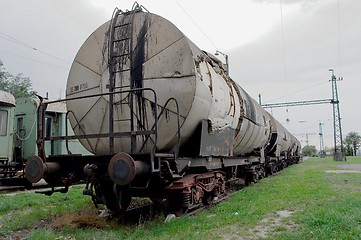 Image showing Silo wagons