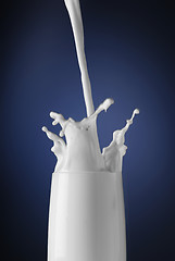 Image showing Milk splash