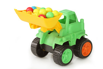 Image showing Toy digger