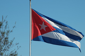 Image showing cuban flag