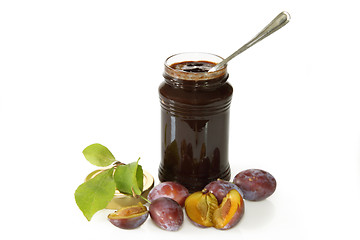 Image showing Plum jam