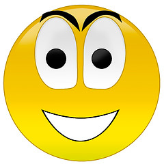 Image showing Happy smiley 