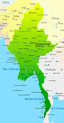 Image showing Myanmar 