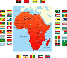 Image showing Map of Africa