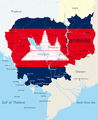Image showing Cambodia 