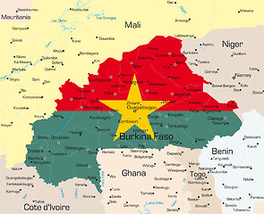Image showing Burkina Faso country 