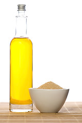 Image showing bath salt and oil