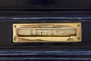 Image showing Letters