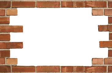 Image showing Brick Wall Background Texture