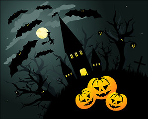 Image showing Halloween background