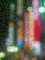 Image showing Lights Through an Umbrella