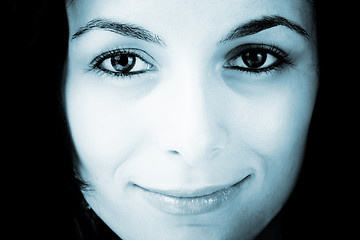 Image showing Woman with great eyes.