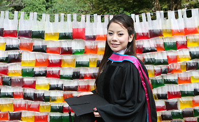 Image showing Asian graduate.