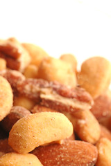 Image showing mixed nuts background