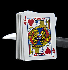 Image showing Playing cards