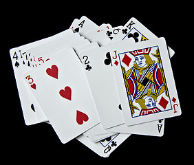 Image showing Playing cards