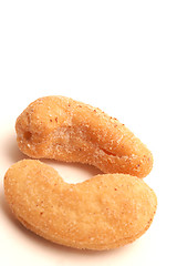 Image showing two cashew nuts