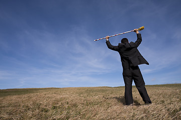 Image showing Cleaning the environment