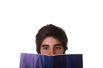 Image showing man reading a book