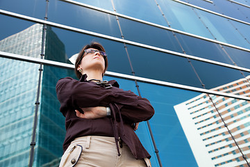 Image showing Powerful businesswoman