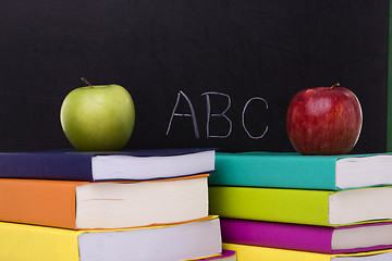 Image showing stack of books