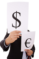 Image showing money expert businessman